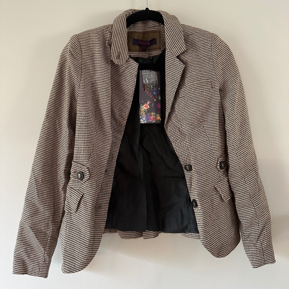 Neslay Brown Blazer Size 1